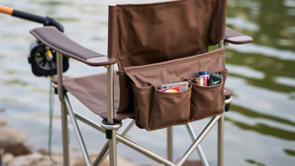 кемпинговый стул для рыбалки